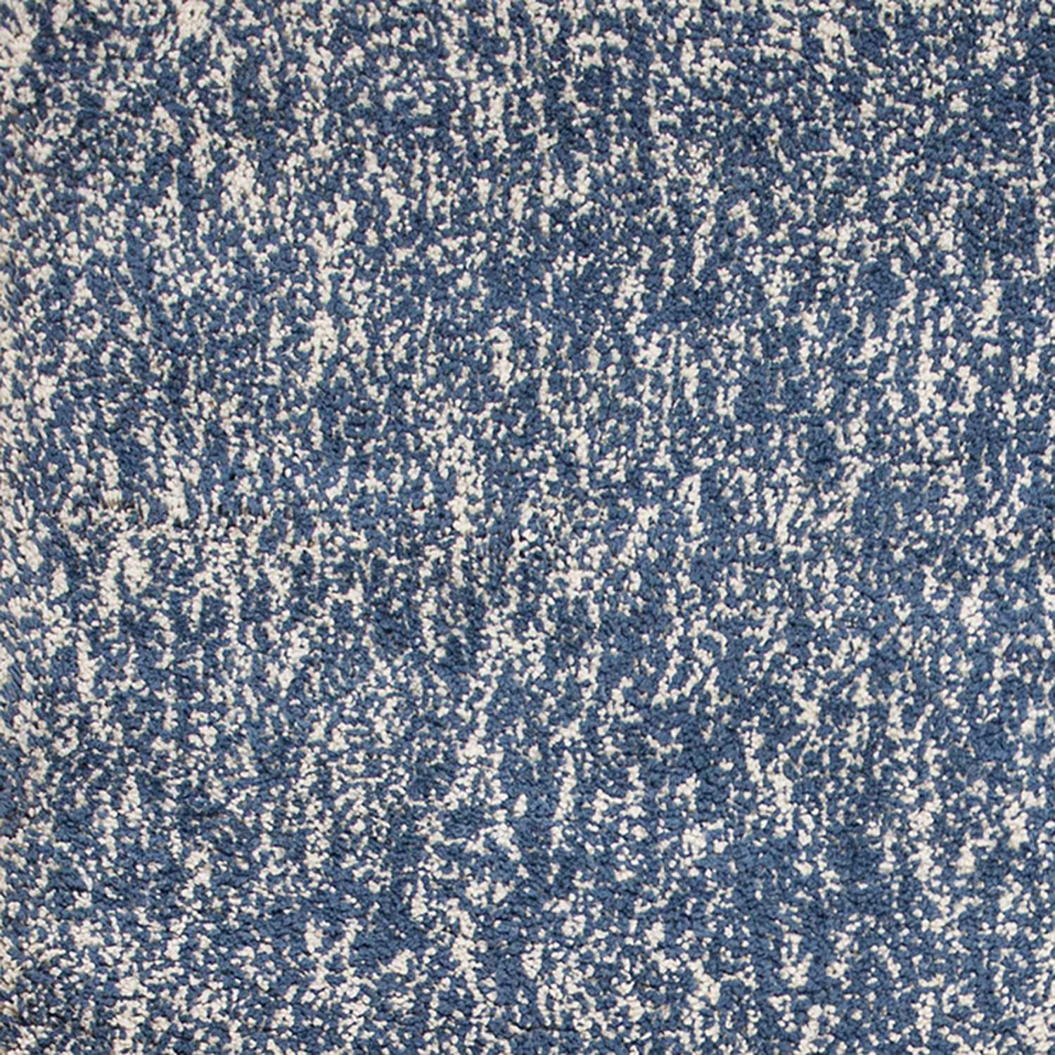 HomeRoots 8' x 11' ' Indigo and Ivory Heather Shag Area Rug