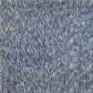 HomeRoots 8' x 11' ' Indigo and Ivory Heather Shag Area Rug