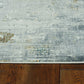 HomeRoots 8' x 11' Ivory Hand Tufted Tropical Leaves Indoor Area Rug