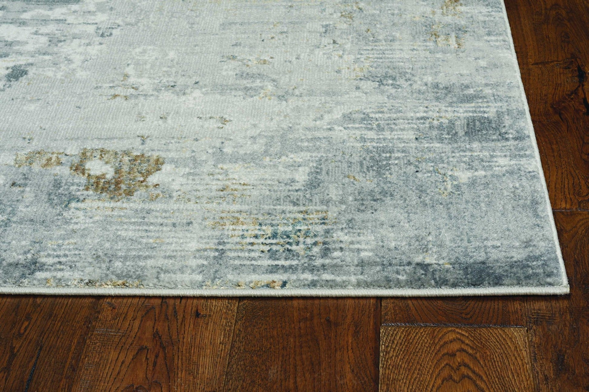 HomeRoots 8' x 11' Ivory Hand Tufted Tropical Leaves Indoor Area Rug