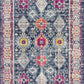 HomeRoots 8' x 11' Navy Traditional Decorative Area Rug