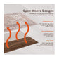 HomeRoots 8' x 11' Queen's Supreme Non Slip Rug Pad in Ivory Finish