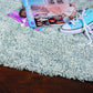 HomeRoots 8' x 11' Slate Heather Shag Area Rug