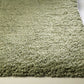 HomeRoots 8' x 11' Solid Color Sage Green Shag Area Rug