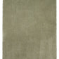 HomeRoots 8' x 11' Solid Color Sage Green Shag Area Rug