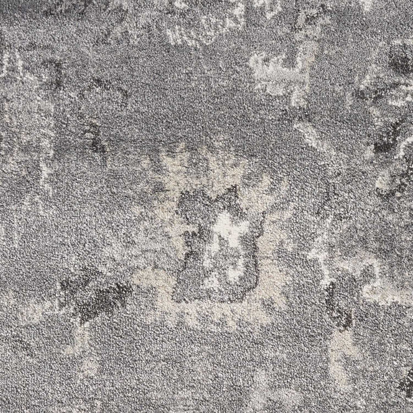 HomeRoots 8' x 13' Polypropylene Grey Area Rug