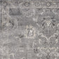 HomeRoots 8' x 13' Polypropylene Grey Area Rug