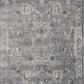 HomeRoots 8' x 13' Polypropylene Grey Area Rug