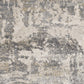 HomeRoots 8' x 13' Shade of Gray Abstract Area Rug
