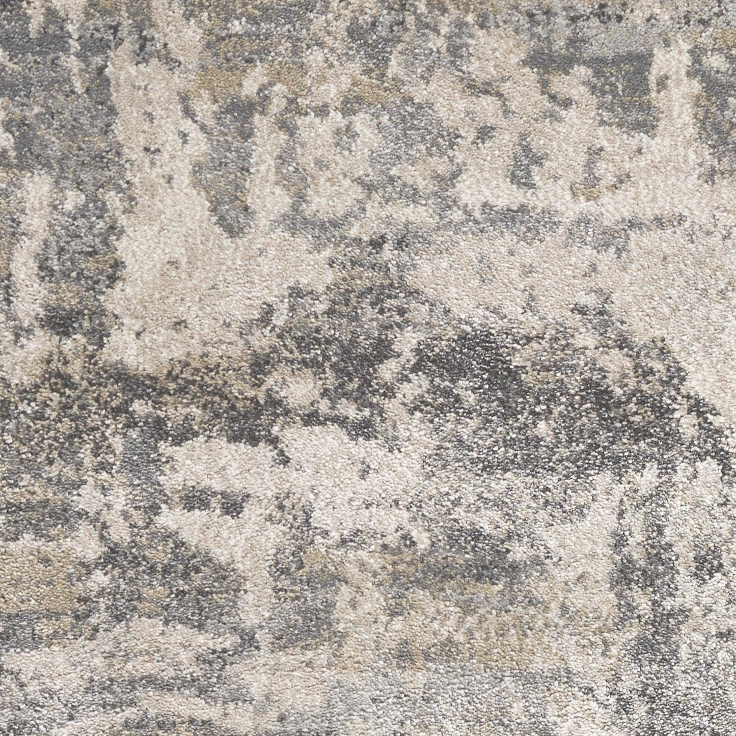 HomeRoots 8' x 13' Shade of Gray Abstract Area Rug