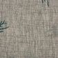HomeRoots 8’ x 9’ Gray Palm Leaves Indoor Outdoor Area Rug