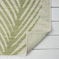 HomeRoots 8’ x 9’ Green Palms Indoor Outdoor Area Rug