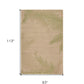 HomeRoots 8’ x 9’ Green Palms Indoor Outdoor Area Rug