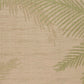HomeRoots 8’ x 9’ Green Palms Indoor Outdoor Area Rug