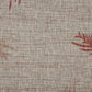 HomeRoots 8’ x 9’ Palm Leaves Indoor Outdoor Area Rug in Red Finish