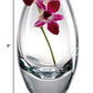 HomeRoots 9 Mouth Blown Crystal European Made Vase