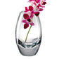 HomeRoots 9 Mouth Blown Crystal European Made Vase