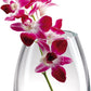 HomeRoots 9 Mouth Blown Crystal European Made Vase