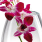 HomeRoots 9 Mouth Blown Crystal European Made Vase