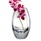 HomeRoots 9 Mouth Blown Crystal European Made Vase
