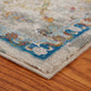 HomeRoots 9' x 12' Beige Abstract Garden Area Rug