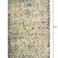 HomeRoots 9' x 12' Beige Abstract Garden Area Rug