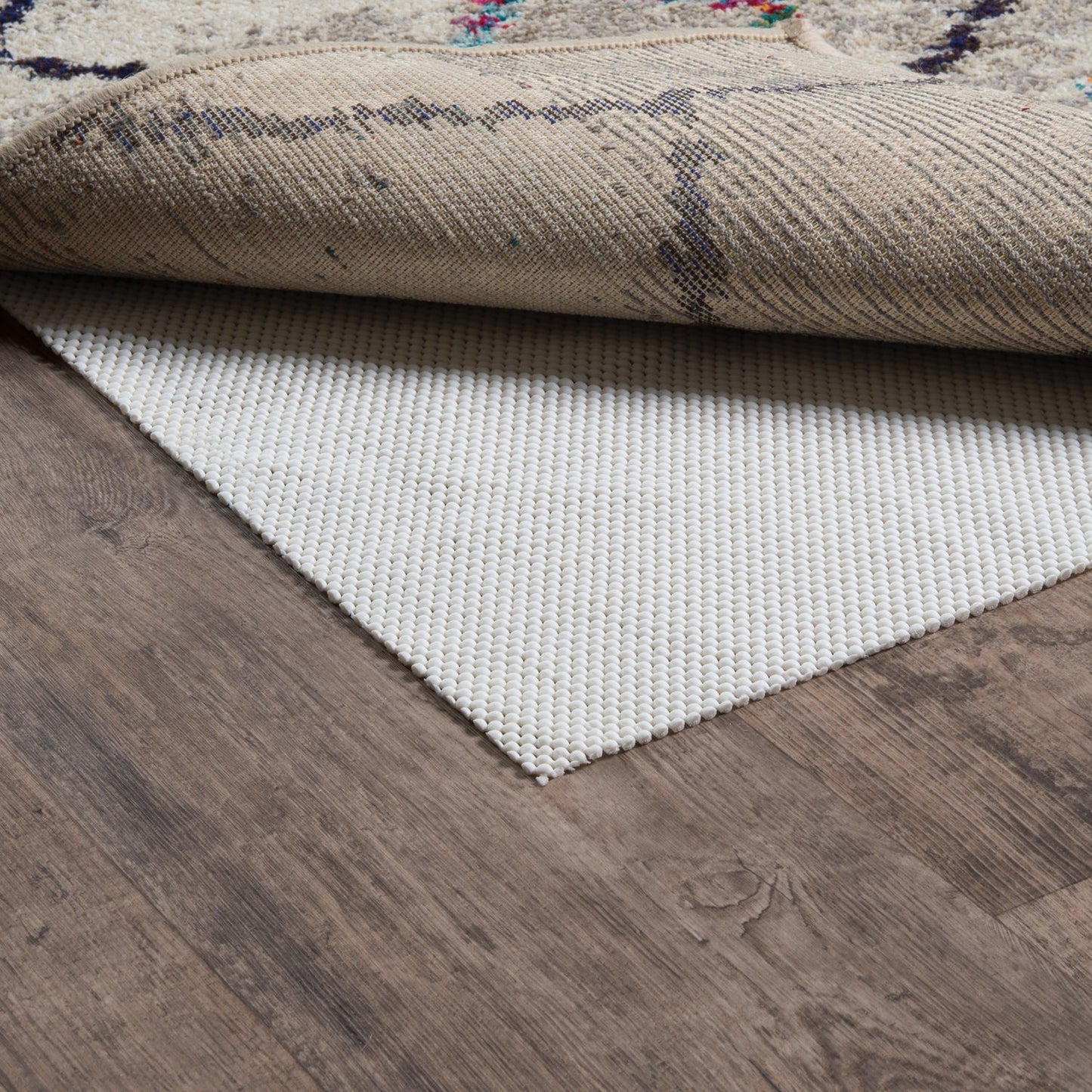 HomeRoots 9' x 12' Beige Non Slip Rug Pad