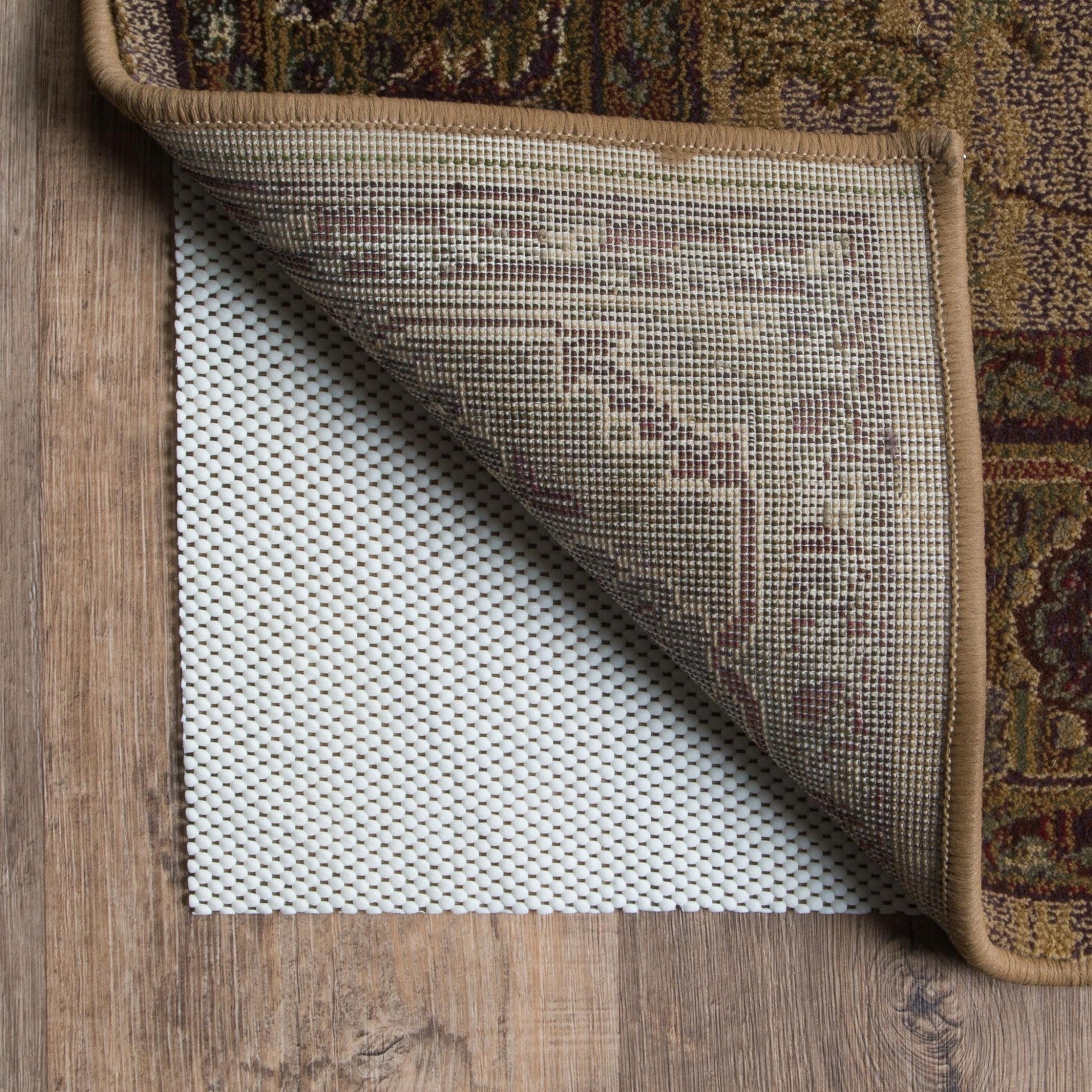 HomeRoots 9' x 12' Beige Non Slip Rug Pad