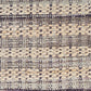 HomeRoots 9' x 12' Brown and Gray Striped Area Rug