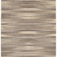 HomeRoots 9' x 12' Gray and Tan Striated Runner Rug