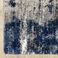 HomeRoots 9' x 12' Grey and Blue Grey Skies Area Rug