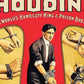 HomeRoots 9" x 12" Houdini Handcuff King Vintage Magic Poster Wall Art