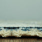 HomeRoots 9' x 13' Blue Ivory Abstract Striped Area Rug