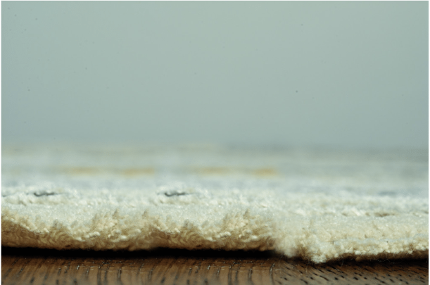 HomeRoots 9' x 13' Blue White Distressed Traditional Area Rug