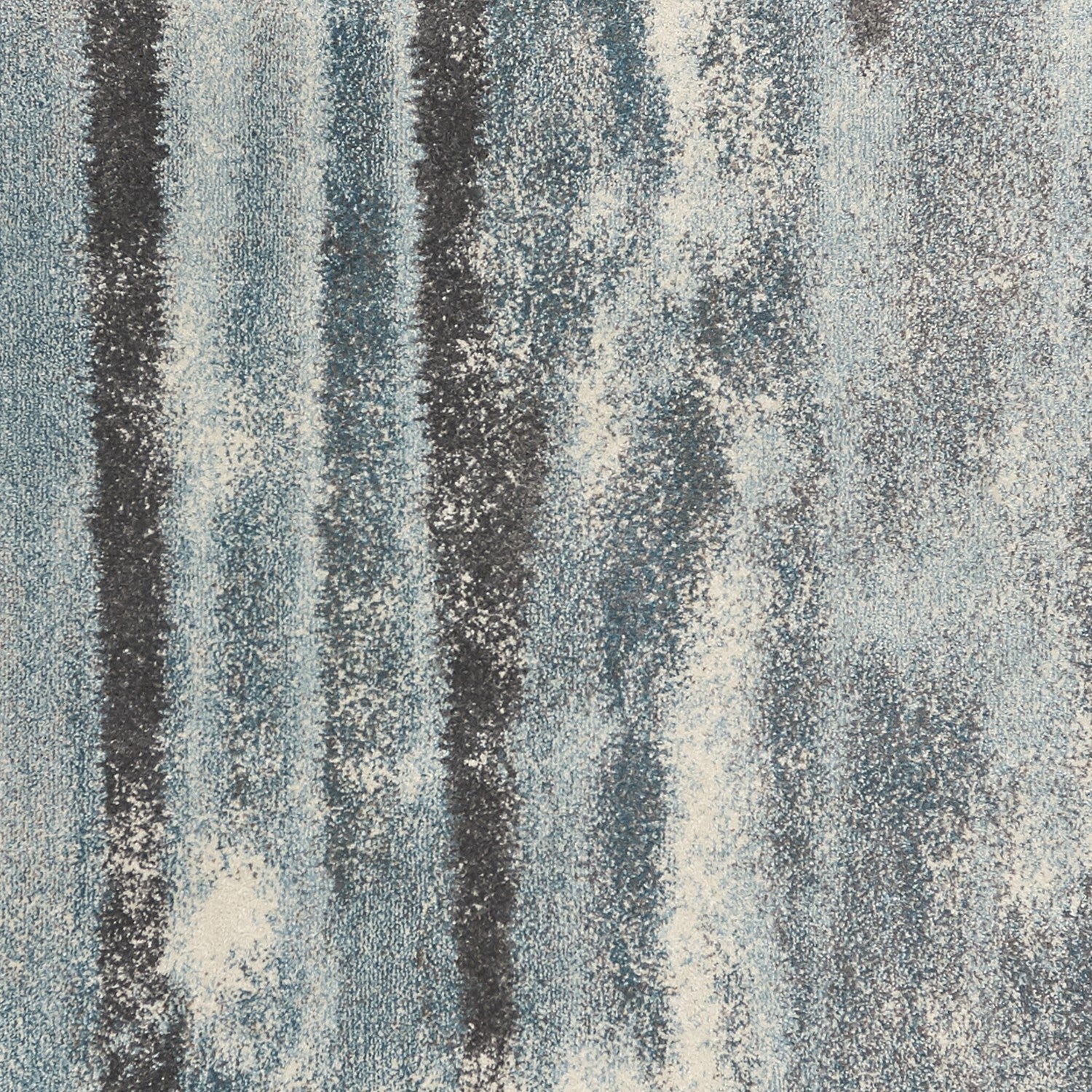 HomeRoots 9' x 13' Polypropylene Teal Area Rug