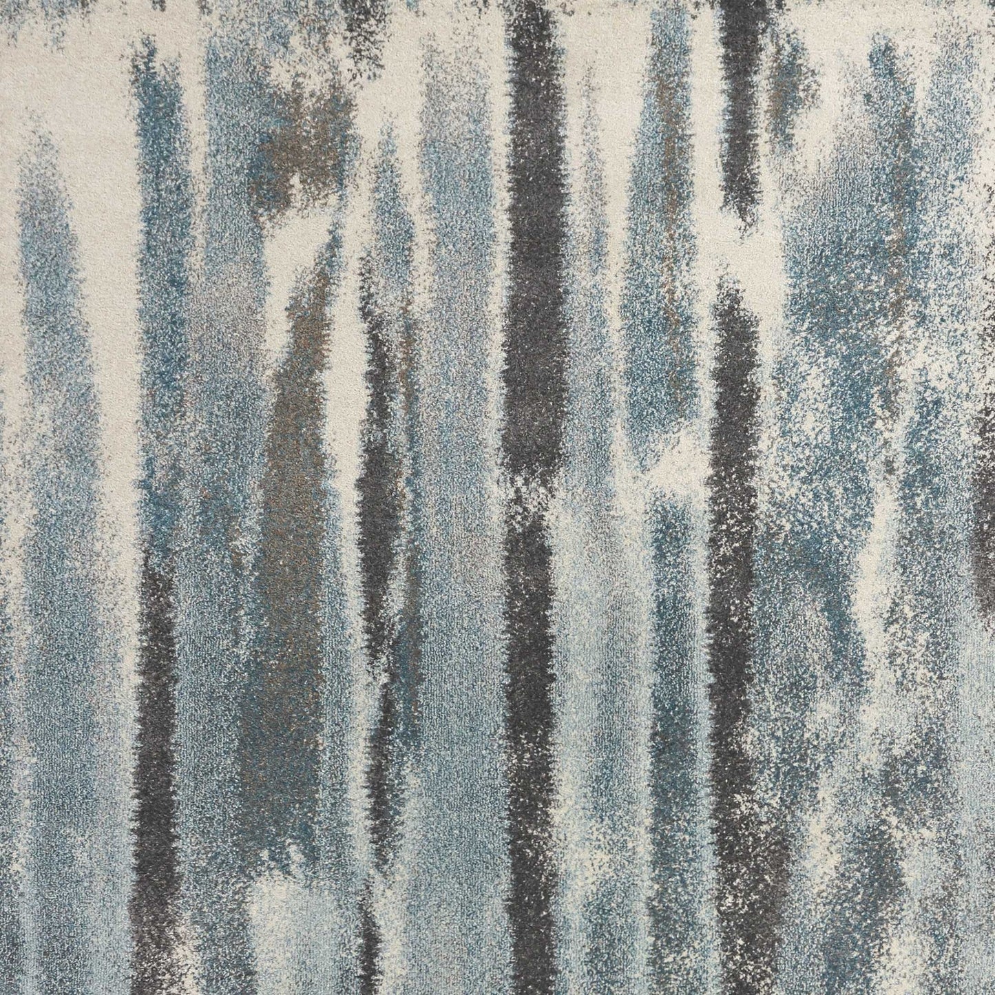 HomeRoots 9' x 13' Polypropylene Teal Area Rug