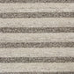 HomeRoots 9' x 13' Wool Grey or White Area Rug