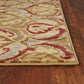 HomeRoots 94" x 118" Gold Polypropylene Rug