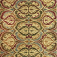 HomeRoots 94" x 118" Gold Polypropylene Rug
