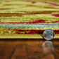 HomeRoots 94" x 118" Gold Polypropylene Rug