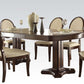 HomeRoots 94' x 42' x 30' Cherry Contemporary Engineered Wood Dining Table