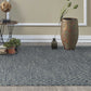 HomeRoots 96 x 132 Denim Wool Rug