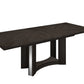 HomeRoots 98" x 43" x 30" Gray Dining Table