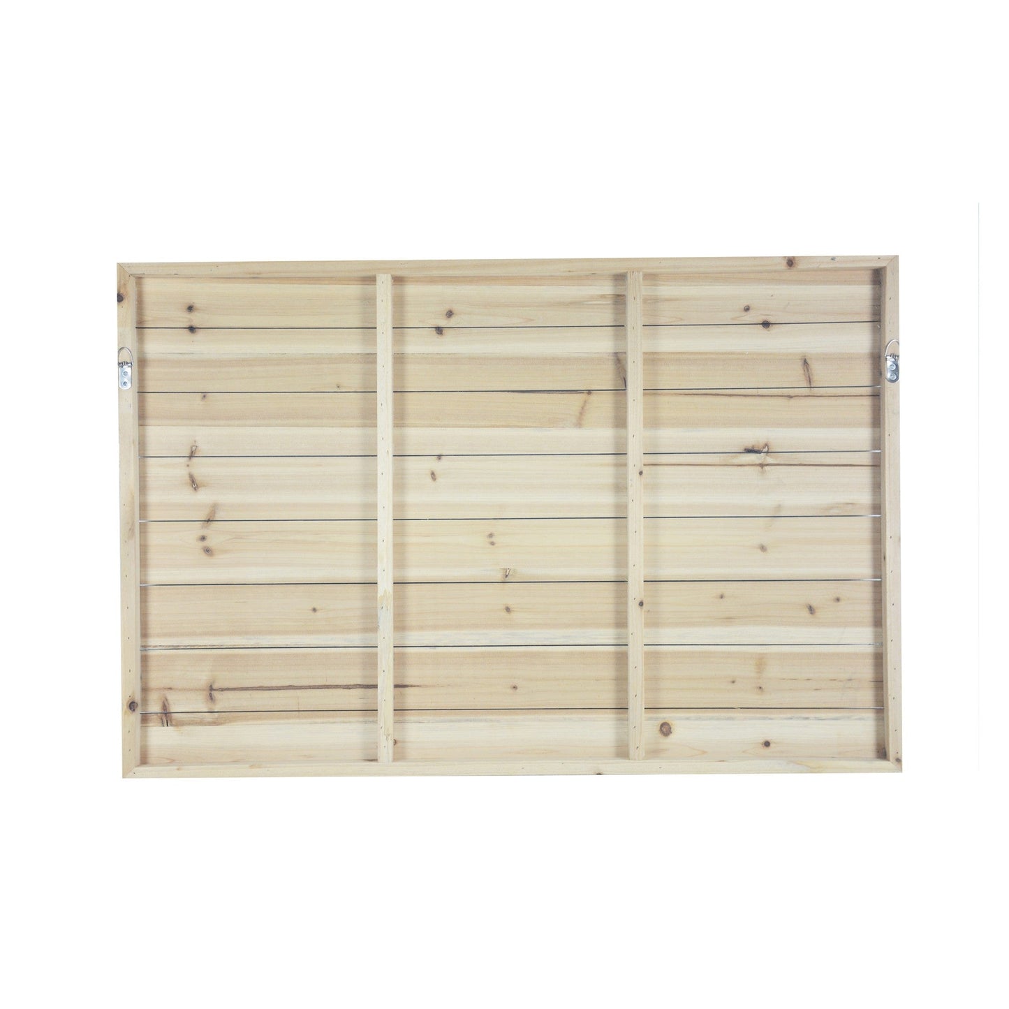HomeRoots Abstract Soft Blue Pattern Wood Plank Wall Art