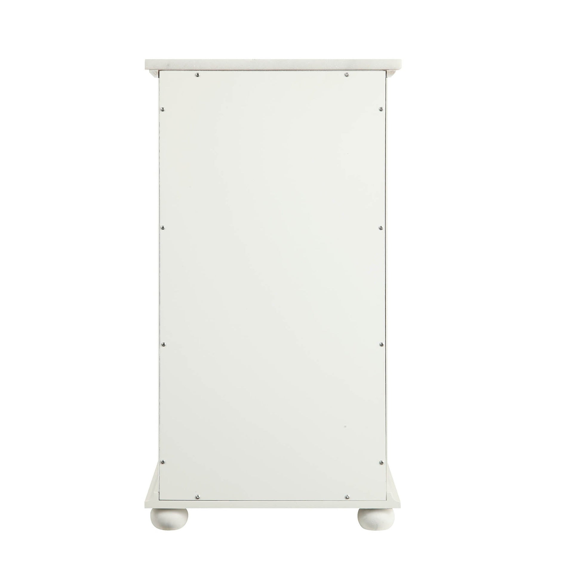 HomeRoots Alluring Cabinet In White Finish