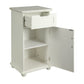 HomeRoots Alluring Cabinet In White Finish