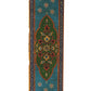 HomeRoots Amir Hand Painted Tall Cabinet in Brown Finish