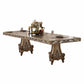 HomeRoots Antique Gold Dining Table