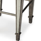 HomeRoots Antique Mirror Bar Stool