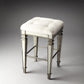 HomeRoots Antique Mirror Bar Stool